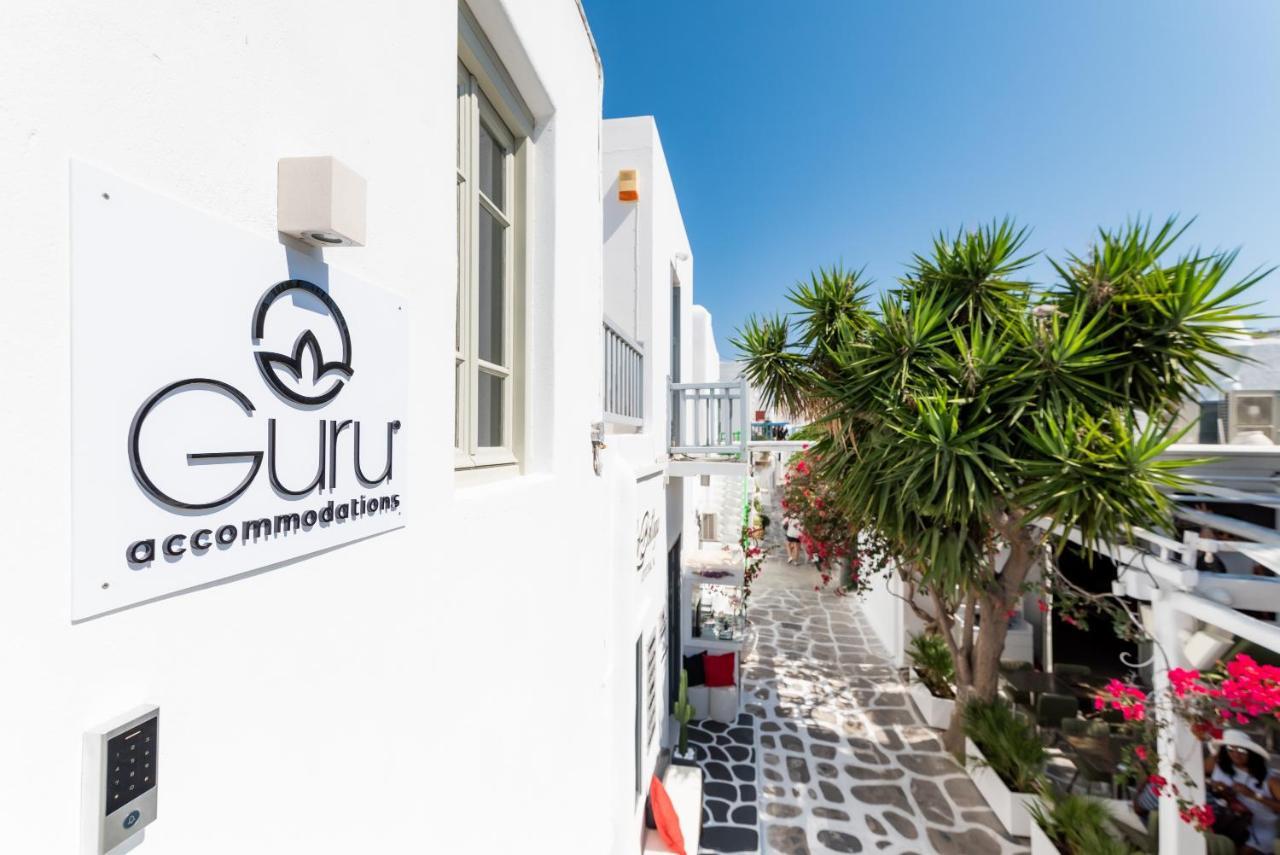 Guru Accommodations Mykonos Town ภายนอก รูปภาพ